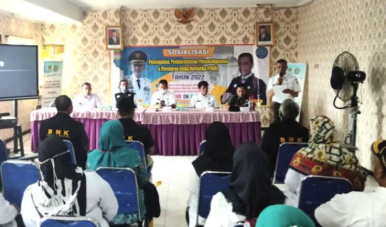 Berantas Narkoba, BNK Kabupaten Bekasi Gelar  Sosialisasi P4GN di Kecamatan Tambun Utara