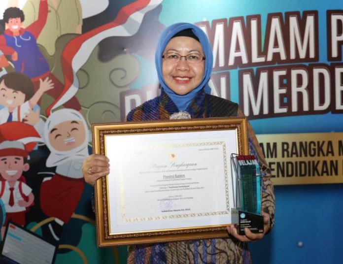 Banten_raih_anugrah_merdeka belajar_koranpelita.co