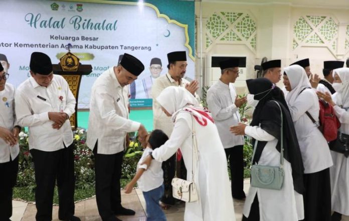 bupati halal bihalal bersama kemenag