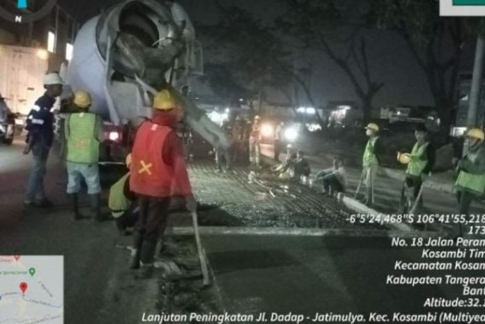 pembangunan_jalan perancis_koranpelita.co