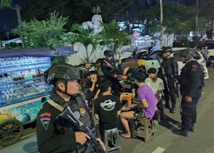 satbrimob Polda Banten_patroli_dialogis_koranpelita.co