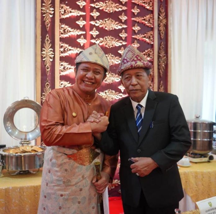 wagub jambi_hadiri HUT Sumsel_koranpelita.co