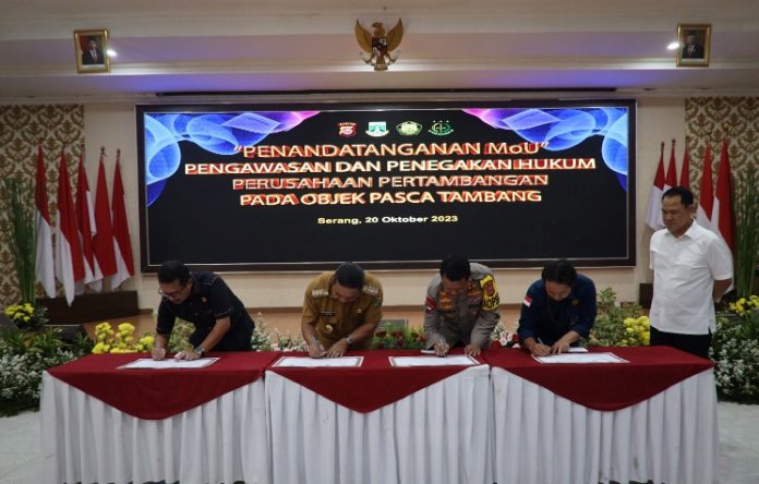 Polda Banten teken MoU_koranpelita.co