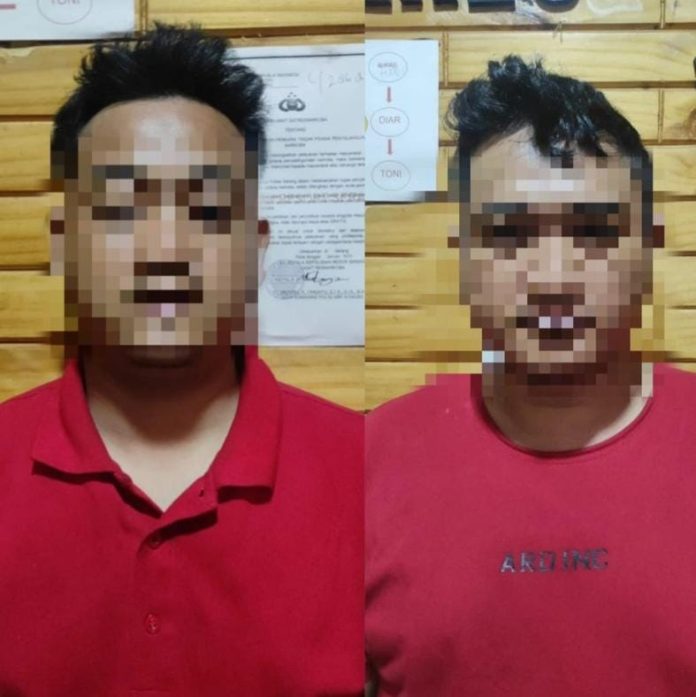 dua pengedar sabu_koranpelita.co
