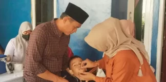 Balita di Desa Cikaregeman Dapat Vitamin A