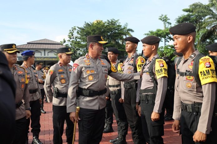pengamanan pilkda_koranpelita.co