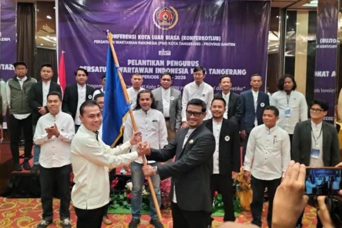 pelantikan PWI Kota Tangerang_koranpelita.co