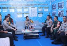 Pastikan Keamanan Nataru 2025-2026, Kapolres Metro Tangerang Kota Pimpin Pengecekan Pos Pam/Yan