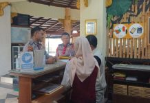 Pastikan Situasi Aman, Ditpamobvit Polda Banten Laksanakan Patroli Kawasan Wisata