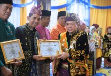 Gubernur Al Haris Hadir Puncak Hari Adat Melayu Jambi Di Gedung Lembaga Adat Jambi