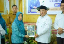 Hesti Haris Sosialisasikan Gerakan Jambi Bersholawat di Sarolangun, Perkuat Pembinaan Spiritual dan Program PKK