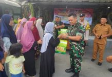 TNI Peduli, Koramil 04/Cikupa Kodim 0510/Trs Berbagi Sembako ke Warga Binaan
