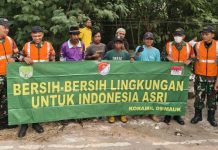 Satgas Sampah Kodim 0510 /Tigaraksa Gerakkan Warga Berantas Sampah di Mauk
