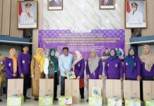 Diskum Pemkab Tangerang Gelar Pelatihan Usaha dan Serahkan Bantuan Sarana UMKM