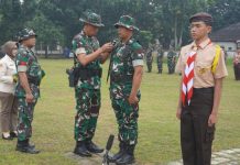 Dandim 0510/Trs Buka Kegiatan Pesami Korp Kadet Republik Indonesia Gelombang IV Tahun 2026
