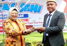 Wabup Tangerang Hadiri Tasyakuran Purnawiyata dan Pentas Seni SD Negeri Peusar