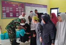 Jaga Jakarta On The Spot, Koramil 06/Tigaraksa Gelar Bakti Sosial dan Komsos