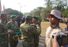 Kasdim 0510/Trs Hadiri Pembukaan Persami Korps Kadet Gelombang V Tahun 2026