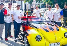 Hadiri Karnaval VW Kodok, Bamsoet Dorong Ekonomi Kreatif