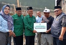 Baznas Kab. Cianjur Salurkan Bantuan Renovasi Rutilahu dari BAZNAS Pusat