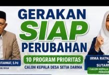 Cakades Irma Ratna Wulan S.pd Usung 10 Program Prioritas untuk Setia Darma