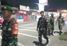 Gelar Patroli Gabungan, Koramil 06/Tigaraksa Kodim 0510/Tr Perkuat Keamanan Wilayah