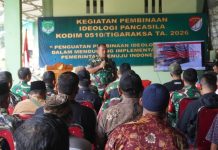 Kodim 0510/Tigaraksa Gelar Pembinaan Ideologi Pancasila