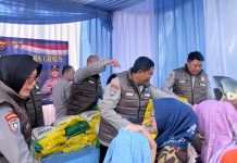HUT Bhayangkara ke-80, Polda Banten Salurkan 3,5 Ton Beras Gratis Untuk Masyarakat