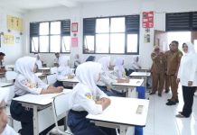 Gubernur Banten Tinjau Pembangunan Ruang Kelas Baru SMA Negeri 30 Kabupaten Tangerang