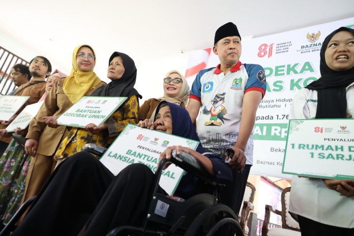 Baznas Kota Bekasi Berikan Bantuan