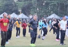 Jelang Hari Lahir Kejaksaan ke-81, Kejari Batola Gelar Senam, Cek Kesehatan dan Donor Darah