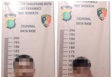 Polsek Karawaci Polres Metro Tangerang Kota Amankan Pelaku Curanmor dan Penadah