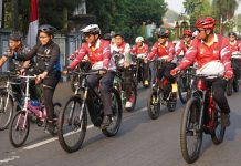 Gowes BerSAMA, Wali Kota Tangerang Ajak Warga Kompak dan Peduli Lingkungan