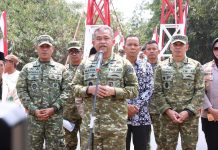 Pemkab Bekasi Apresiasi TNI Bangun Jembatan Perintis Garuda di Ridomanah