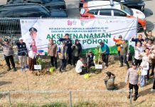 Cegah Bangli Kembali, Pemkab Bekasi Tanam 100 Pohon