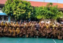 Program Police Go To School Polres Metro Tangerang Kota Ingatkan Bahaya Tawuran dan Narkoba