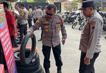 Kendaraan Bhabinkamtibmas hingga AWC Dicek, Polres Tegal Kota Perkuat Kesiapsiagaan