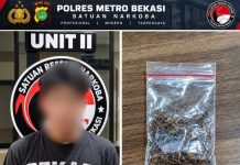 Info Warga Berujung Penindakan, Polisi Amankan Tembakau Sintetis di Cikarang Pusat