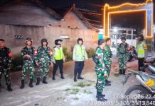 Koramil 12/Rajeg Gelar Patroli Malam Bersama Polsek