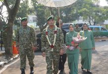 Tradisi Korps, Kodim 0510/Tigaraksa Terima Warga Baru Letkol Inf Yudha Fuady Putra