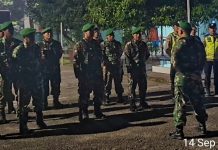 Antisipasi Daerah Rawan Begal, Koramil 13/Cisoka Gelar Patroli Malam Bersama Polsek