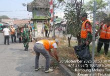 Satgas Sampah Koramil 01/Tln Tunjukan Komitmen Wujudkan Bersih dan Sehat
