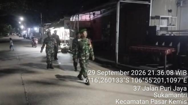 patroli jalan kaki