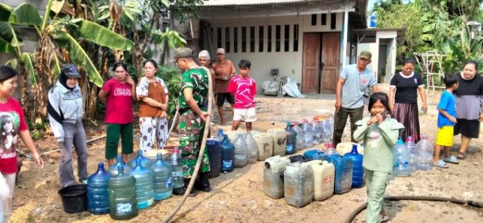 warga terdampak kemarau
