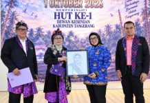 Peringati HUT ke-1 DKKT, Wabup Tangerang Dorong Pelestarian Seni, Budaya, dan Kuliner Lokal