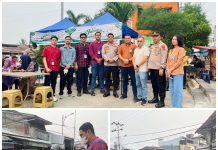 Peduli Kesehatan dan Kesejahteraan Warga, BRI Bersama Polres Tanjab Barat Gelar Bakti Sosial