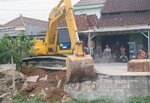 Ratusan Bangunan Bantaran Tuntang Ditertibkan, 10 Diduga Bersertifikat