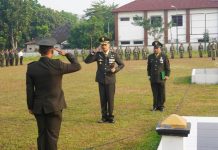 Dandim 0510/Tigaraksa Pimpin Upacara HUT ke-81 TNI , Tekankan Prajurit Berjiwa Prima