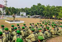 Jam Komandan, Dandim 0510/Tigaraksa Tekankan Disiplin dan Profesionalisme Prajurit